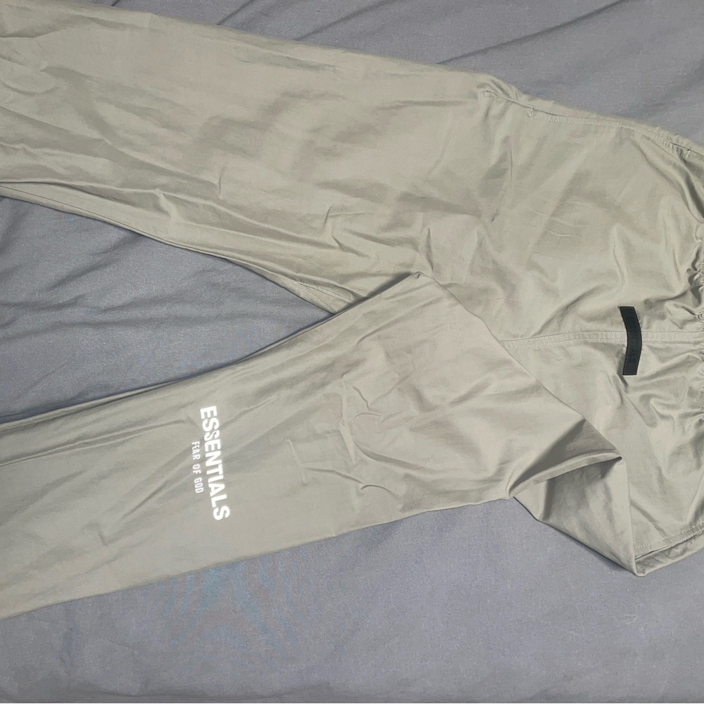 Fear of God Essentials Sage Green Jogger Pants